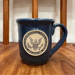 Sunset Hill Stoneware GeorgeBushPresidentialLibraryAnd Museum Espresso Mug Cup